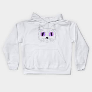 Big Eyed Cat V5 Kids Hoodie